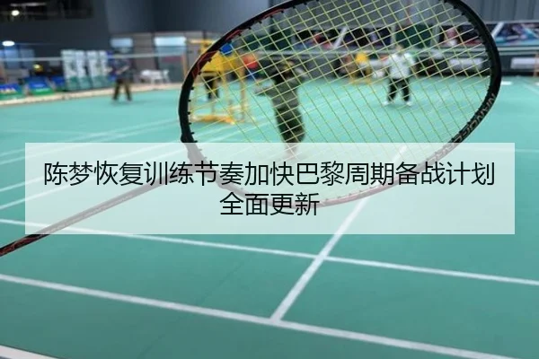 陈梦恢复训练节奏加快巴黎周期备战计划全面更新